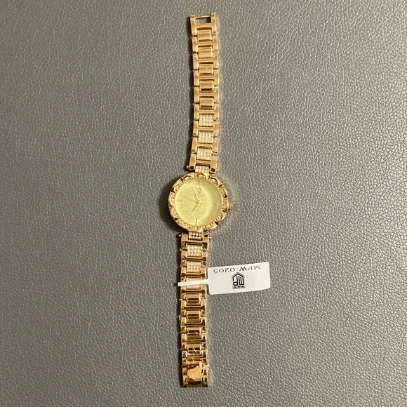 Montres Prestige X Invicta Gold toned with jeweled accents MPW 0205 33MM womens - Picture 3 of 5